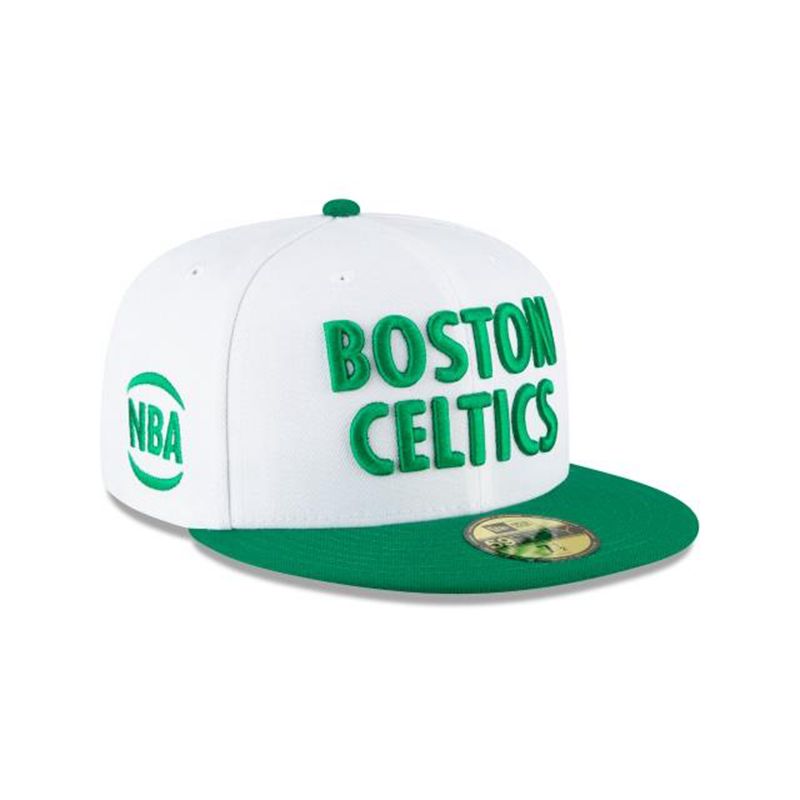 NBA Boston Celtics City Edition 59Fifty Fitted (ABD7106) - Green New Era Caps